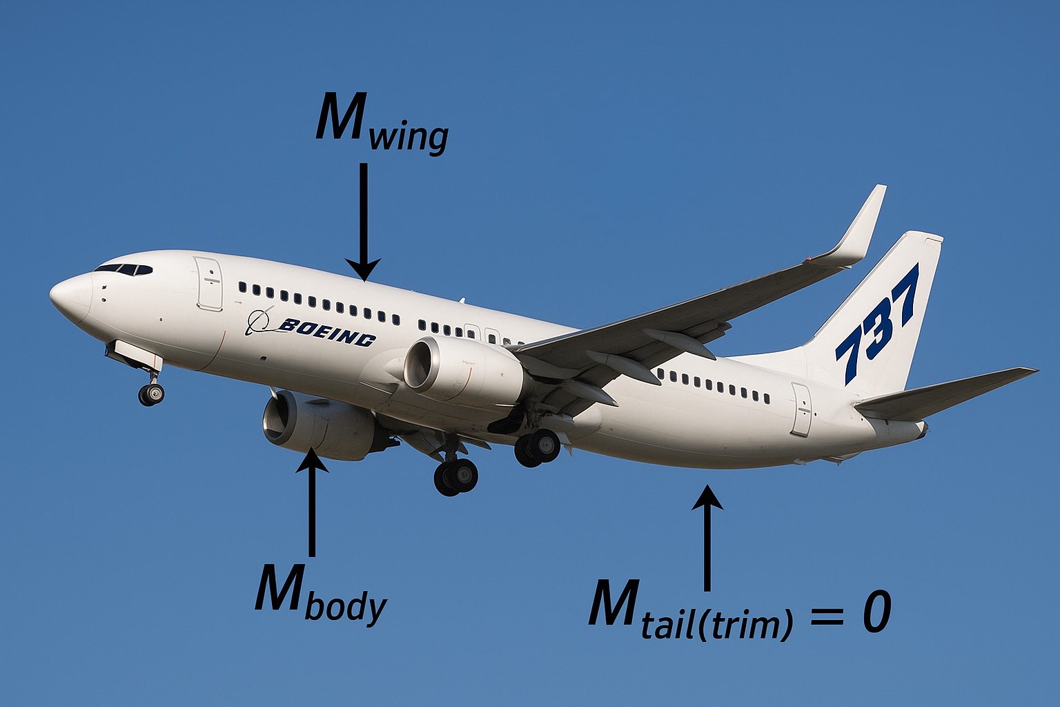 咨询波音有关进近阶段“in trim”的回复